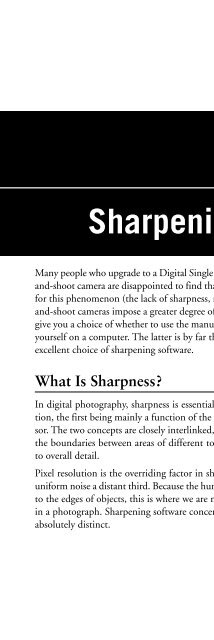 Digital Photographer's Software Guide - Bertemes - Net