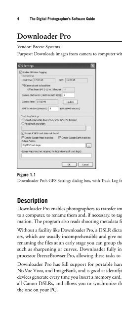 Digital Photographer's Software Guide - Bertemes - Net