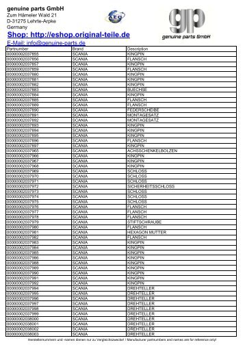 Download-PDF - Original Ersatzteile - genuine spare parts