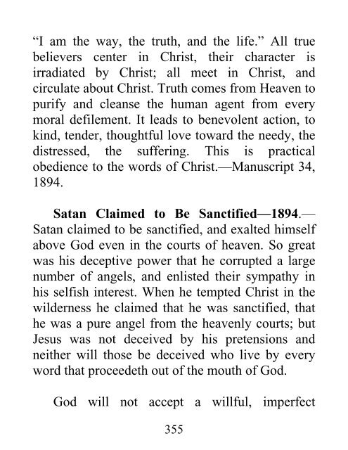 Selected Messages, Volume 3 - Ellen G. White