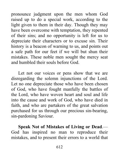 Selected Messages, Volume 3 - Ellen G. White