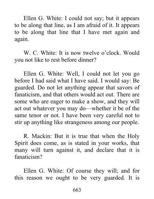 Selected Messages, Volume 3 - Ellen G. White