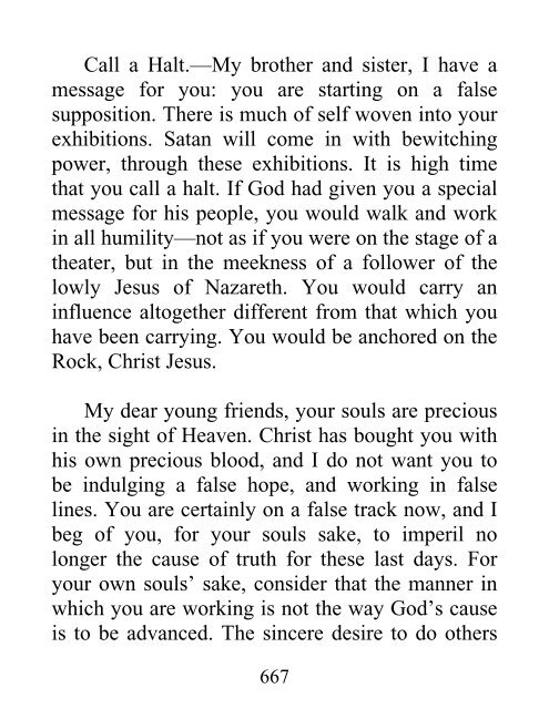 Selected Messages, Volume 3 - Ellen G. White