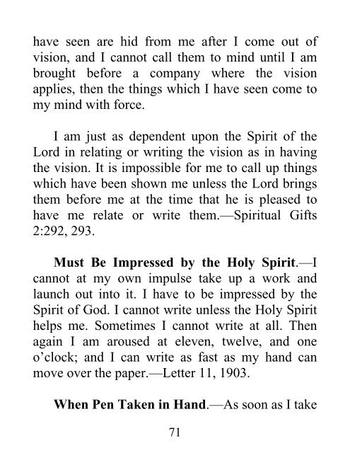 Selected Messages, Volume 3 - Ellen G. White