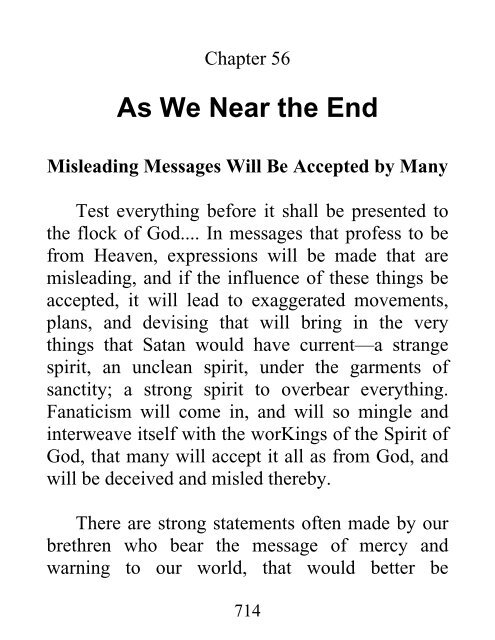 Selected Messages, Volume 3 - Ellen G. White