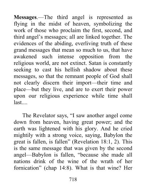 Selected Messages, Volume 3 - Ellen G. White