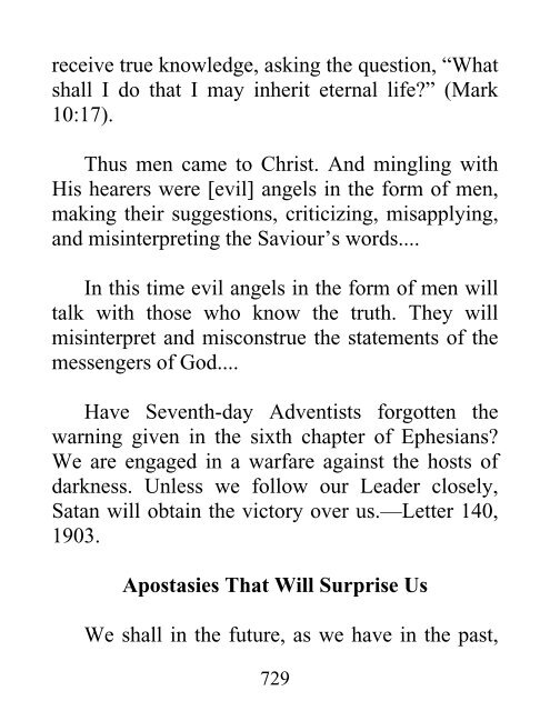 Selected Messages, Volume 3 - Ellen G. White