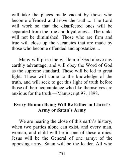 Selected Messages, Volume 3 - Ellen G. White