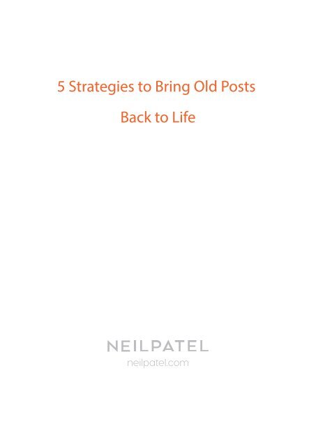 Old-Posts-Back-to-Life