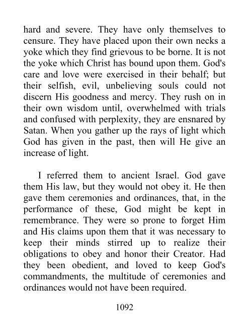 Testimonies for the Church, Volume 2 - Ellen G. White