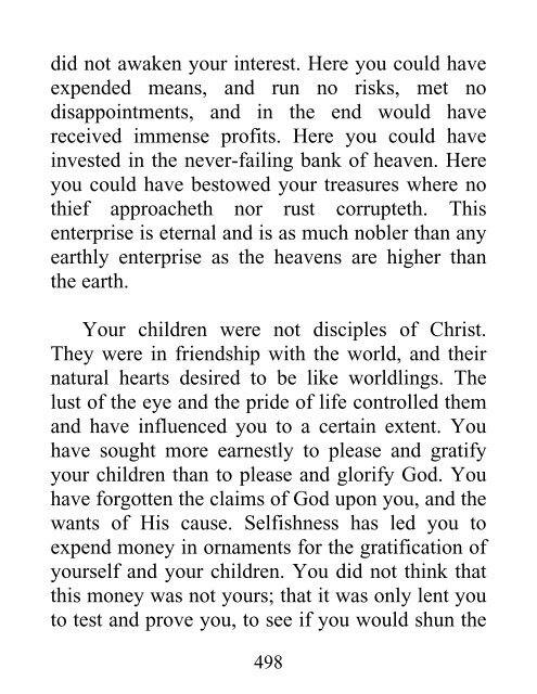 Testimonies for the Church, Volume 2 - Ellen G. White