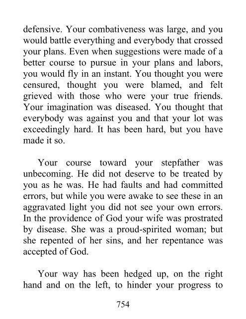 Testimonies for the Church, Volume 2 - Ellen G. White