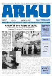 ARKU at the Fabtech 2007 - ARKU - ARKU Maschinenbau GmbH
