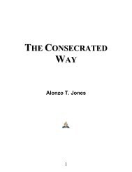 The Consecrated Way to Christian Perfection - Alonzo T. Jones