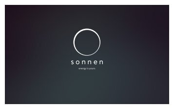 Sonnen Branding Guidelines