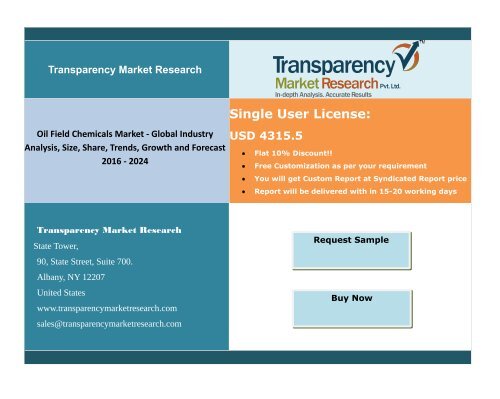 Oil Field Chemicals Market