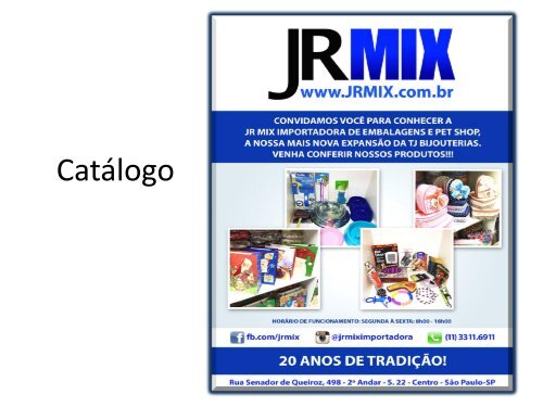 Catálogo  loja JR MIX ( PDF)