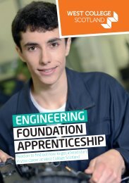 Foundation Apprenticeships - Engineering