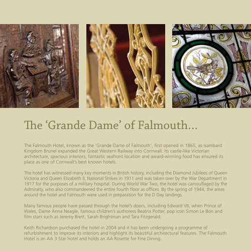 Falmouth Hotel Brochure