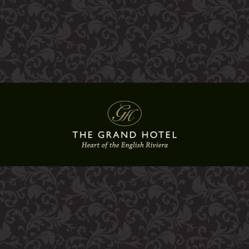 Grand Hotel Brochure