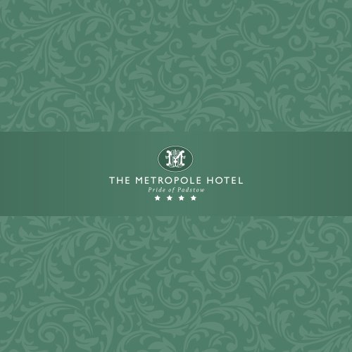 Metropole Hotel Brochure