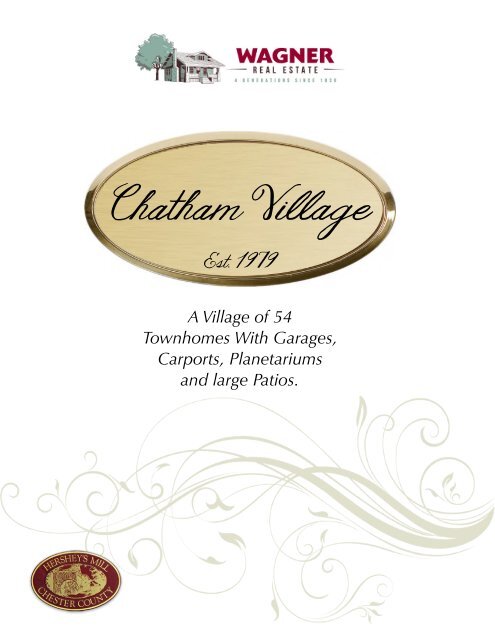 Chatham Village Book