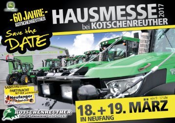 HAUSMESSE -Forsteinladung- 2017