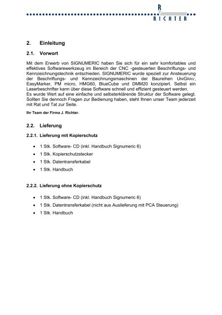 4 3 - Joachim Richter Systeme & Maschinen GmbH & Co. KG