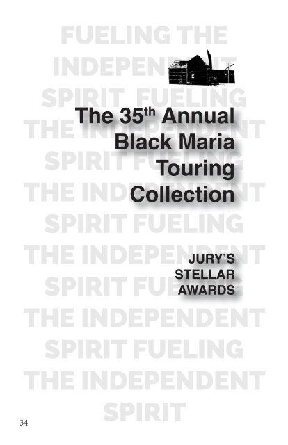 2016 Black Maria Film Festival Program