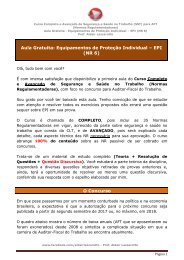 Aula 1 -  Curso Completo de Segurança e Saúde no Trabalho (SST) para AFT
