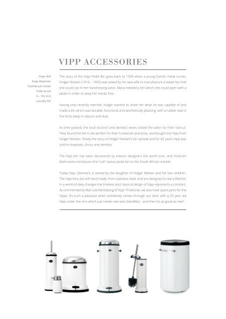 Victorian Bathrooms Introduction Brochure