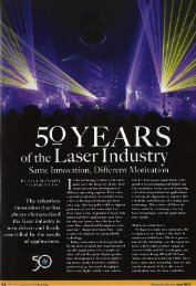 50 Years of Laser Innovation - Coherent