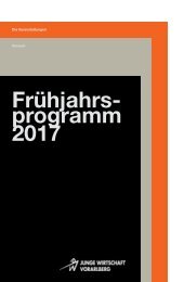 Frühjahrsprogramm 2017