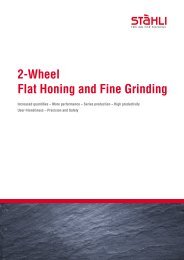 2-Wheel Flat Honing and Fine Grinding