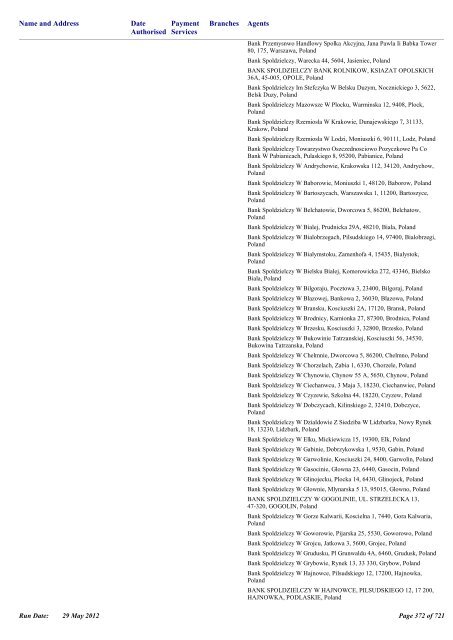 (Payment Services) Regulations 2009. - Better Regulation