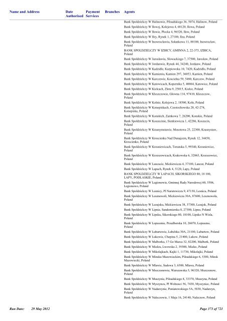 (Payment Services) Regulations 2009. - Better Regulation