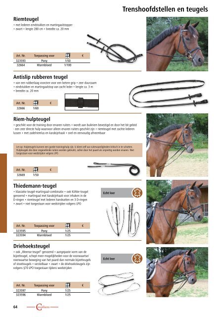 Agrodieren.be paard ruiter stal benodigdheden catalogus 2017