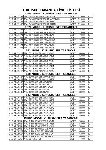 Kurusıkı Tabanca Fiyat Listesi