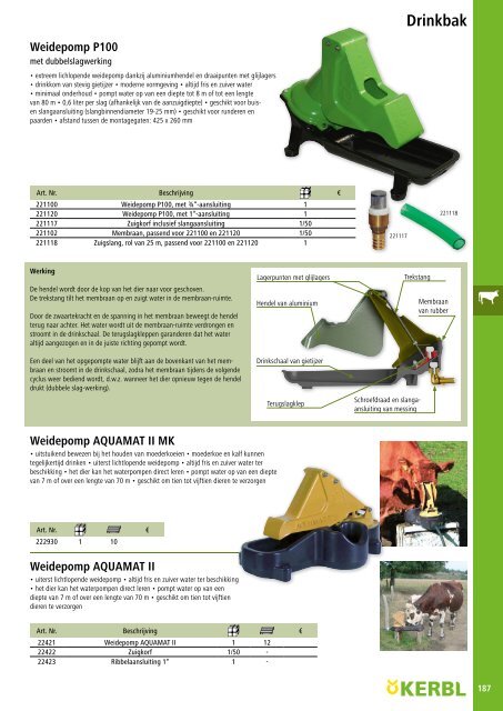 Agrodieren.be landbouwbenodigdheden en erf catalogus 2017