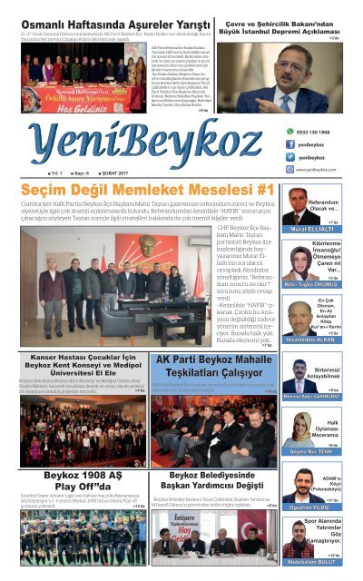 YeniBeykoz 2017 Şubat