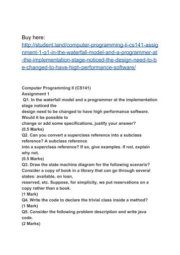 assignment 1 q View homework help - assignment 1 q from management 3306 at university of houston-victoria assignment 1 1 the total output from a production system in one day is 500 units and the total labor. assignment 1 q View homework help - assignment 1 q from management 3306 at university of houston-victoria assignment 1 1 the total output from a production system in one day is 500 units and the total labor.