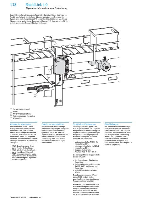 EATON_Sortimentskatalog_Antriebstechnik-effizient-gestalten-Motoren-starten-und-steuern_2016_DE