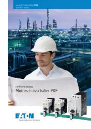 EATON_Sortimentskatalog_Motorschutzschalter-PKE_2016_DE