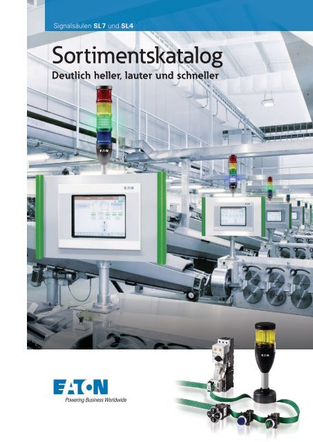 EATON_Sortimentskatalog_Signalsaülen-SL7-und-SL4_2016_DE