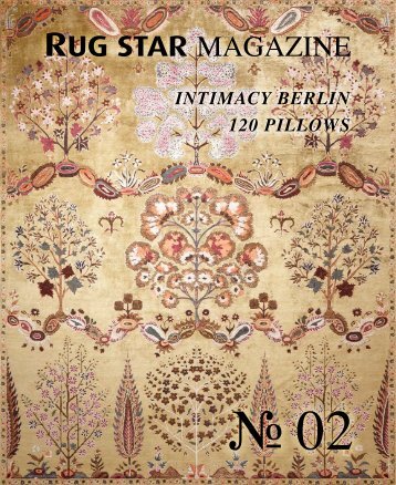 Rug Star MAGAZINE 02 - Intimacy Berlin | 120 Pillows