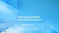 WooCommerce Wholesale Market Subscription Addon- CedCommerce