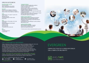 Brochure Evergreen - unica