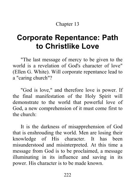 Corporate Repentance - Robert J. Wieland