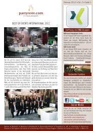 Newsletter 02-2012 - Party Rent