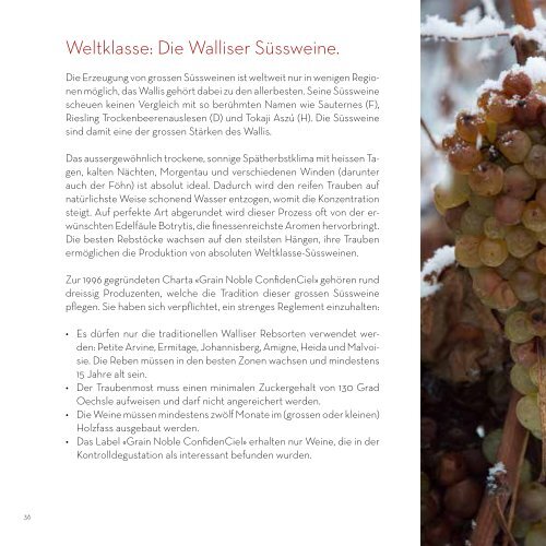 Walliser Weine: pure Passion.